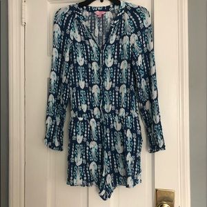 size small Lillly Pulitzer romper